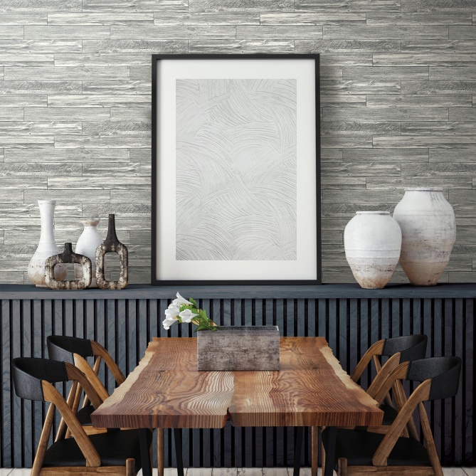 Papel Pintado Tablillas de madera - ALAMEIN 04 | MURAKE - 879274