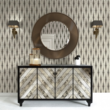 Papel Pintado Rombos Ikat - SUEZ 03 | MURAKE - 879293