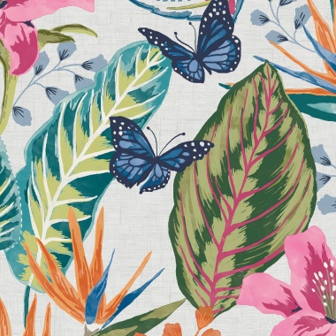 Papel Pintado Hojas tropicales - ANSTEY 01 | MURAKE - 878751