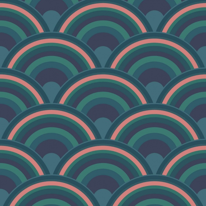 Papel Pintado Arco Iris - MOIRA 02 | MURAKE - 878767