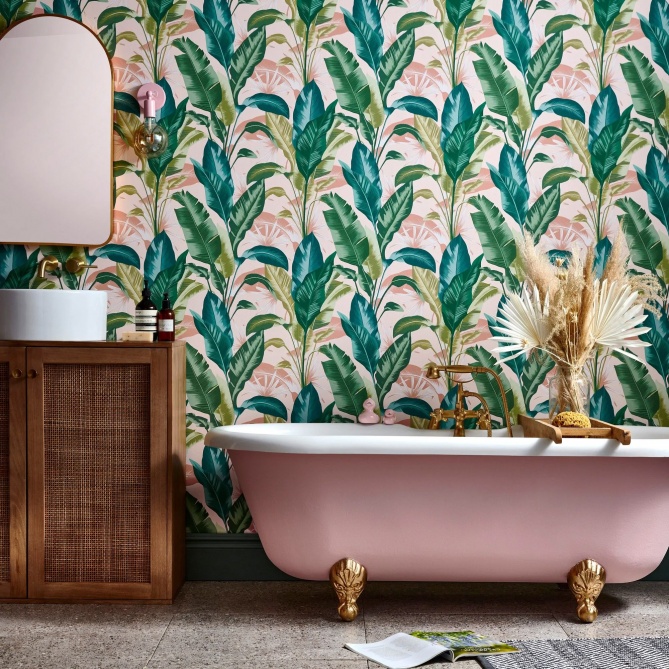 Papel Pintado Hojas de plátano - RATBY 03 | MURAKE - 878778