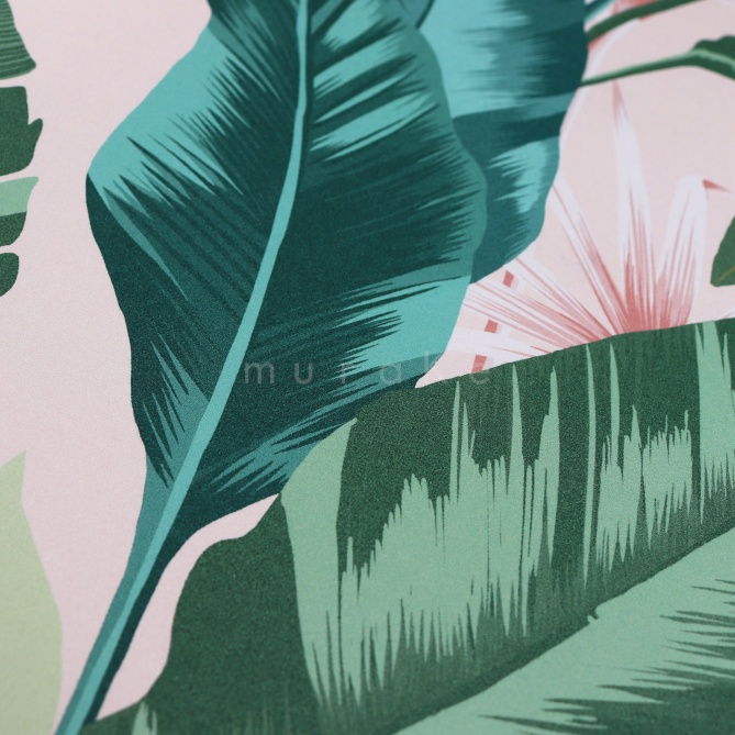 Papel Pintado Hojas de plátano - RATBY 03 | MURAKE - 878778