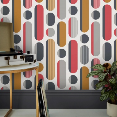 Papel Pintado Cápsulas - LINTON 02 | MURAKE - 878787