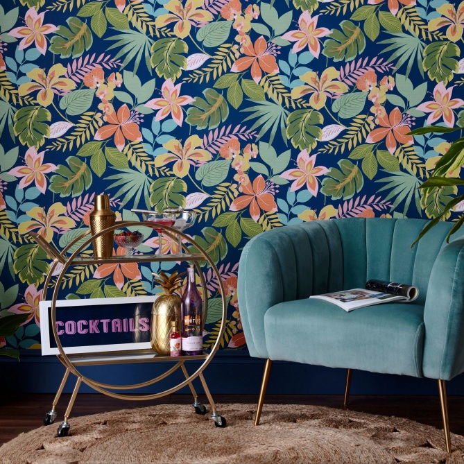 Papel Pintado Hojas otoñales - ASPULL 01 | MURAKE - 878801