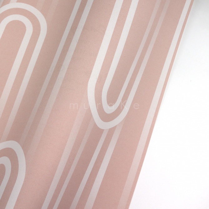 Papel Pintado Curvas up&down - MOSSLEY 01 | MURAKE - 878806