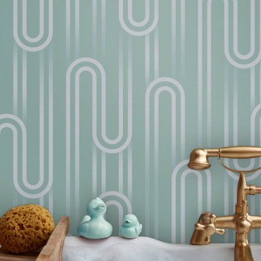 Papel Pintado Curvas up&down - MOSSLEY 02 | MURAKE - 878807