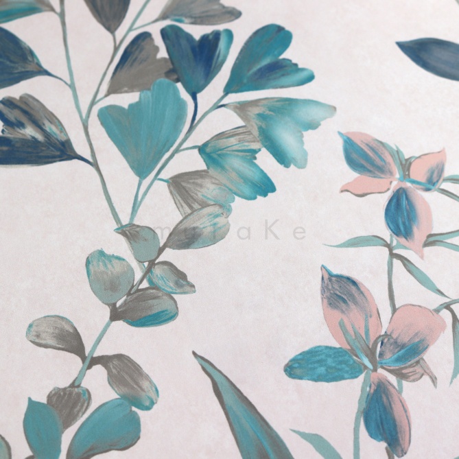 Papel Pintado Vegetación y flores pequeñas - MADAOUA 02 | MURAKE - 83582