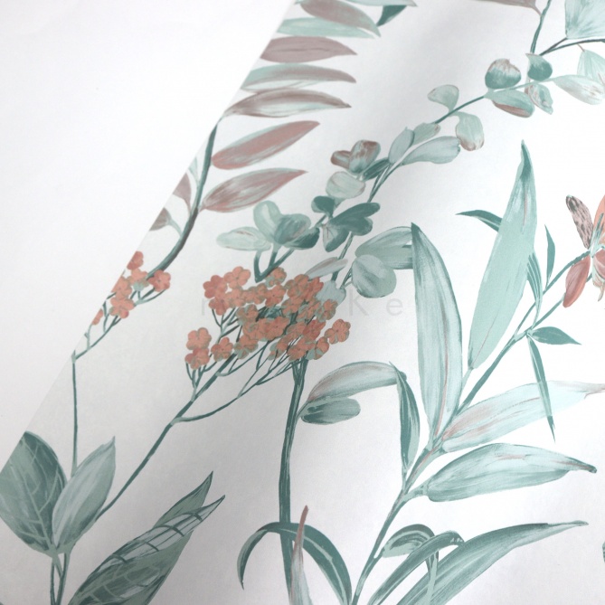 Papel Pintado Vegetación y flores pequeñas - MADAOUA 05 | MURAKE - 83585