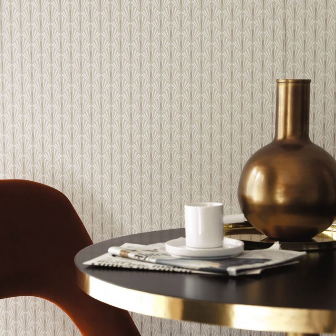 Papel Pintado Pequeñas flores barrocas - BIRZAI 01 | MURAKE - 7033-11