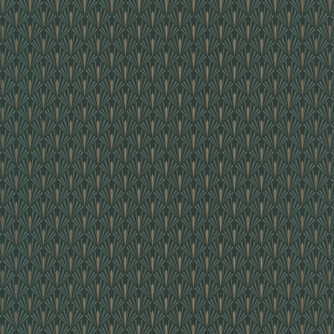 Papel Pintado Pequeñas flores barrocas - BIRZAI 04 | MURAKE - 7033-14