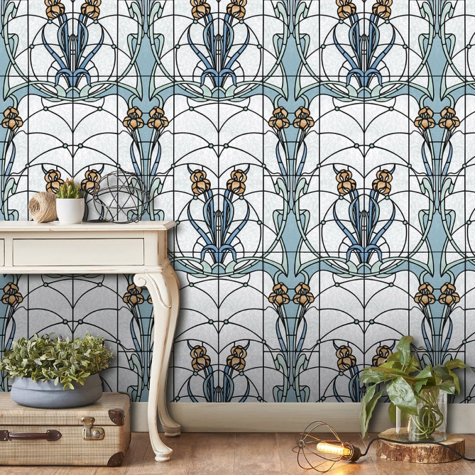 Papel Pintado Vidrieras - MAURICE 01 | MURAKE - 879361
