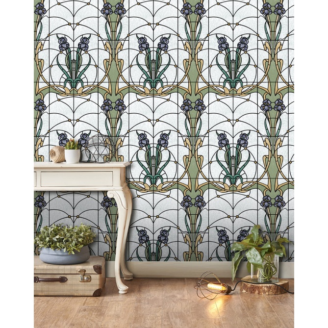 Papel Pintado Vidrieras - MAURICE 02 | MURAKE - 879362