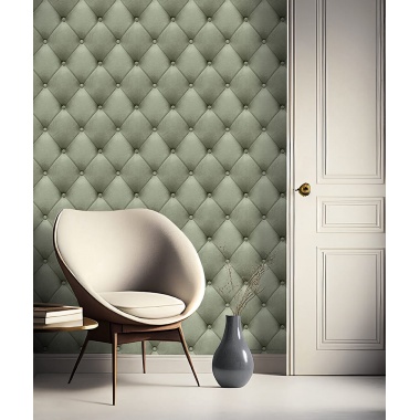 Papel Pintado Capitoné de cuero - CRETEIL 02 | MURAKE - 879352