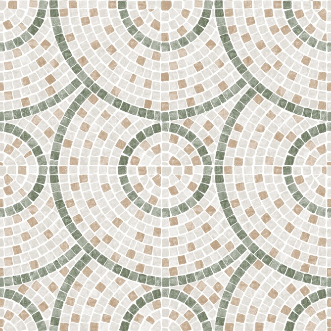 Papel Pintado Adoquines en mosaico - VALENTON 02 | MURAKE - 879377