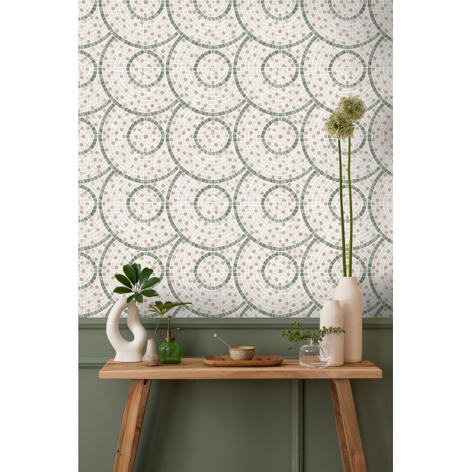 Papel Pintado Adoquines en mosaico - VALENTON 02 | MURAKE - 879377
