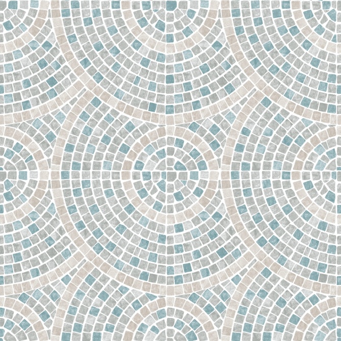 Papel Pintado Adoquines en mosaico - VALENTON 01 | MURAKE - 879376