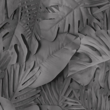 Papel Pintado Muro vegetal de hojas de palmera realistas - PLESSIS 04 | MURAKE - 879389