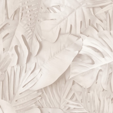 Papel Pintado Muro vegetal de hojas de palmera realistas - PLESSIS 03 | MURAKE - 879388