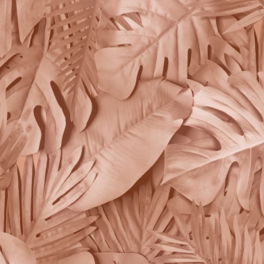 Papel Pintado Muro vegetal de hojas de palmera realistas - PLESSIS 02 | MURAKE - 879387