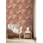 Papel Pintado Muro vegetal de hojas de palmera realistas - PLESSIS 02 | MURAKE - 879387