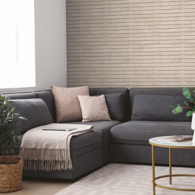 Papel Pintado Listones de madera en horizontal - KREMLIN 02 | MURAKE - 879392