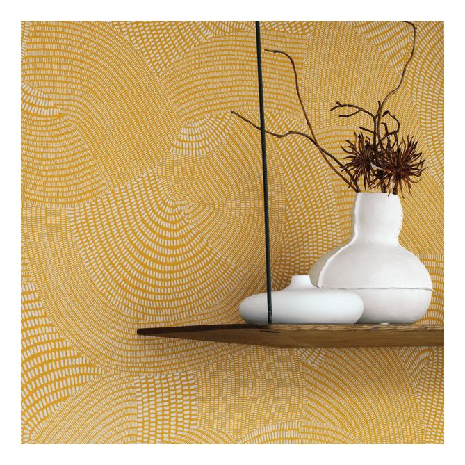 Papel Pintado Movimientos étnicos redondeados - ZAHLÉ 02 | MURAKE - 7033-72