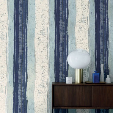 Papel Pintado Rayas efecto relajado - KRETINGA 02 | MURAKE - 7032-57