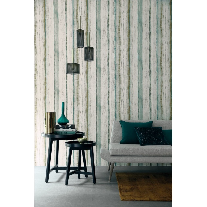 Papel Pintado Rayas rústicas - SILUTE 01 | MURAKE - 7032-66