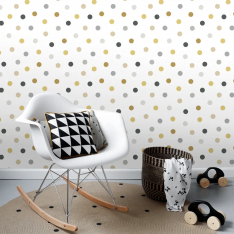 Papel Pintado Lunares grandes - HALBA 03 | MURAKE - 7034-28