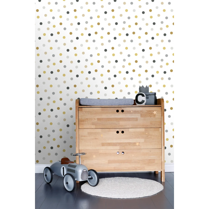 Papel Pintado Lunares grandes - HALBA 03 | MURAKE - 7034-28