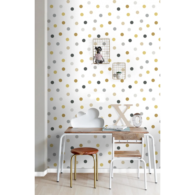 Papel Pintado Lunares grandes - HALBA 03 | MURAKE - 7034-28