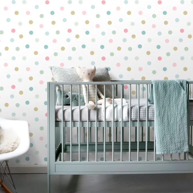 Papel Pintado Lunares grandes - HALBA 02 | MURAKE - 7034-27