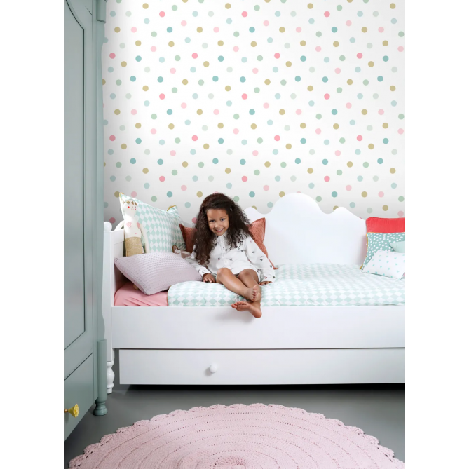 Papel Pintado Lunares grandes - HALBA 02 | MURAKE - 7034-27