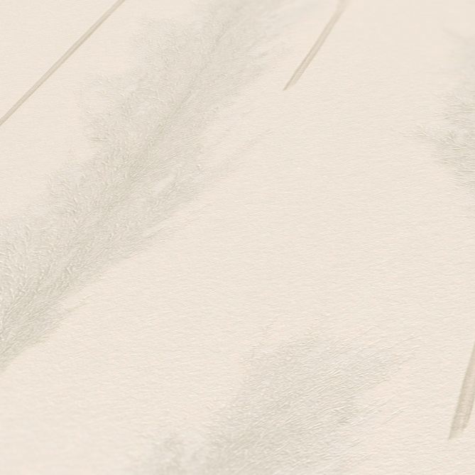 Papel Pintado Hojas de pampa - TAOUDENI 01 | MURAKE - 83485