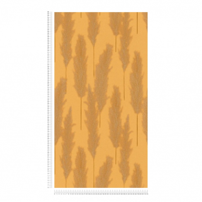 Papel Pintado Hojas de pampa - TAOUDENI 03 | MURAKE - 83487