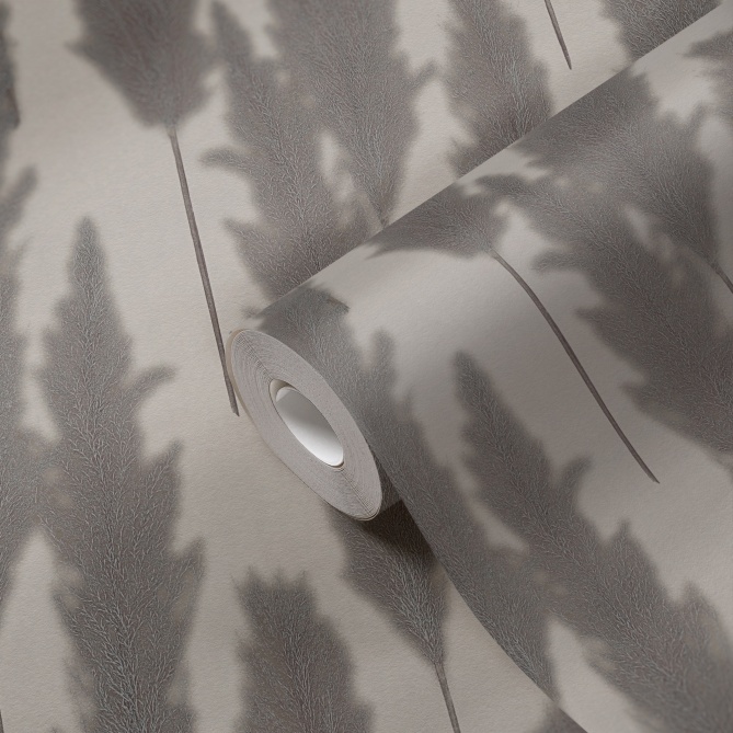 Papel Pintado Hojas de pampa - TAOUDENI 04 | MURAKE - 83488