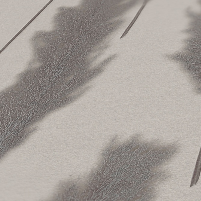 Papel Pintado Hojas de pampa - TAOUDENI 04 | MURAKE - 83488