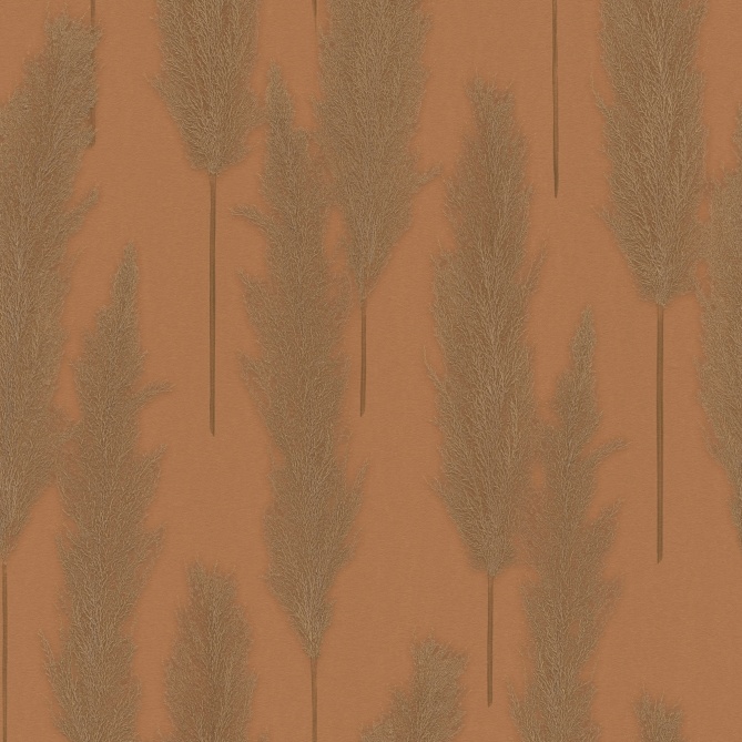 Papel Pintado Hojas de pampa - TAOUDENI 05 | MURAKE - 83489