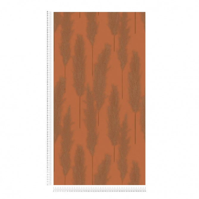 Papel Pintado Hojas de pampa - TAOUDENI 05 | MURAKE - 83489