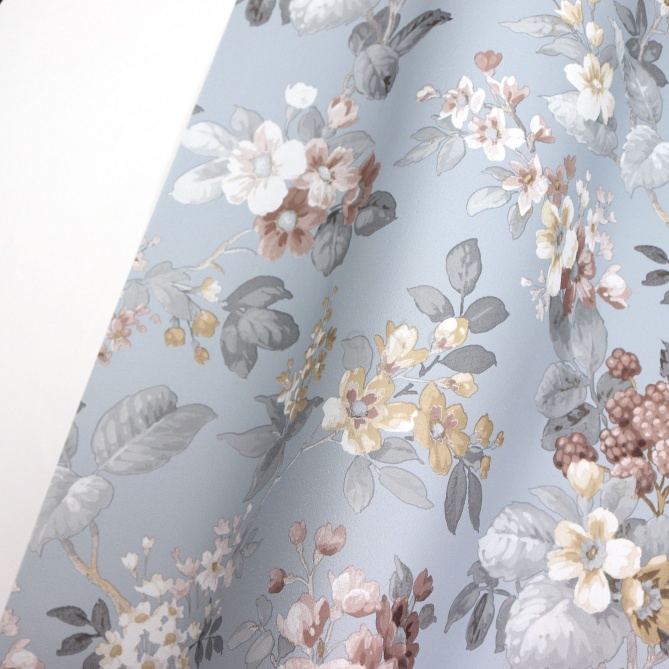 Papel Pintado Flores y hojas en ramitas - ALANNO 02 | MURAKE - 879017