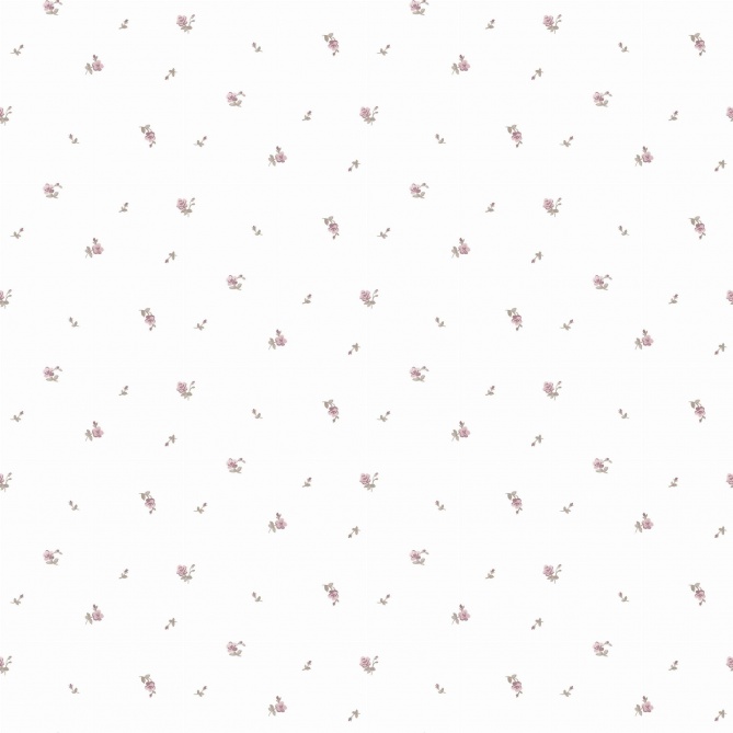 Papel Pintado Pequeñas flores separadas - LAURO 01 | MURAKE - 879054