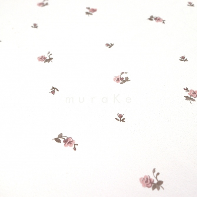Papel Pintado Pequeñas flores separadas - LAURO 01 | MURAKE - 879054