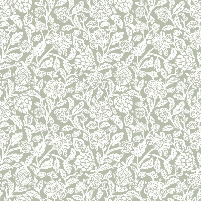 Papel Pintado Floral retro - MARANELLO 01 | MURAKE - 879045