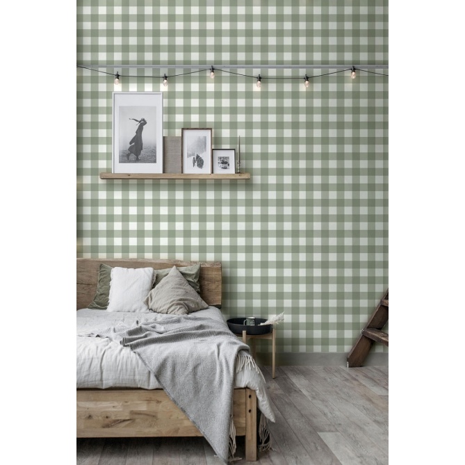 Papel Pintado Cuadros vichy - PINZOLO 01 | MURAKE - 879086