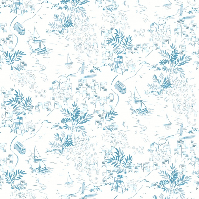 Papel Pintado Paisaje costero - PAULE 01 | MURAKE - 203196