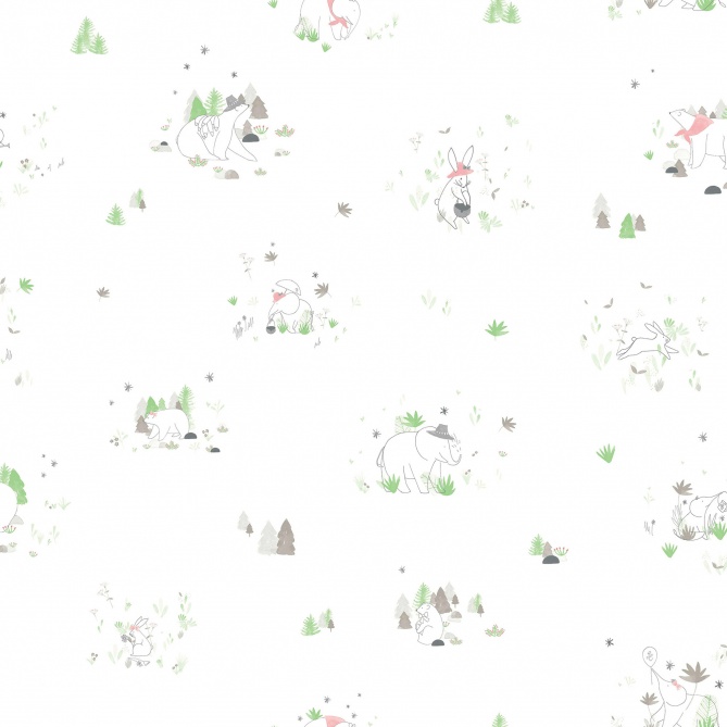 Papel Pintado Escenas con animales - GOMENE 02 | MURAKE - 203192