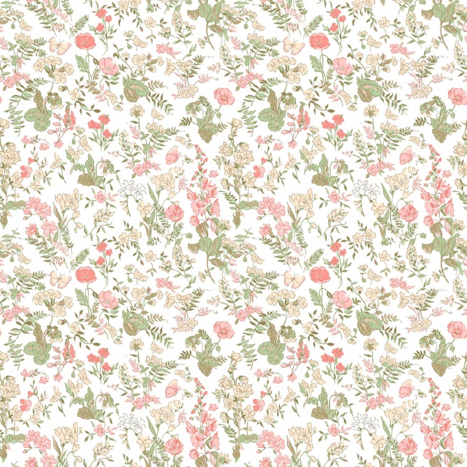 Papel Pintado Jardín de flores - BEGARD 02 | MURAKE - 203187