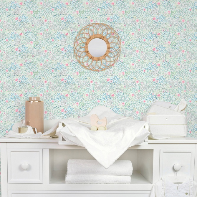 Papel Pintado Flores pequeñas - HAVINE 02 | MURAKE - 203161