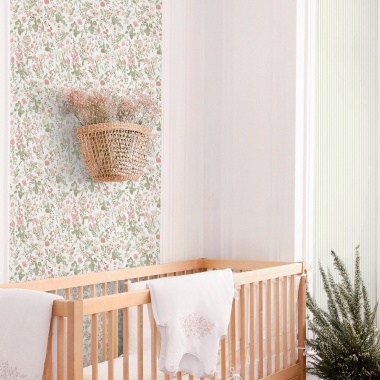 Papel Pintado Jardín de flores - BEGARD 02 | MURAKE - 203187