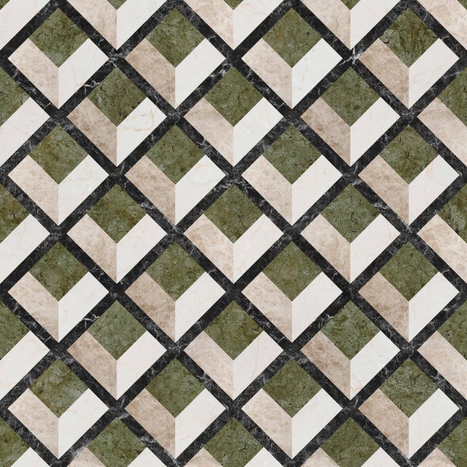 Papel Pintado Rombos 3D - CALACIA 02 | MURAKE - 101202